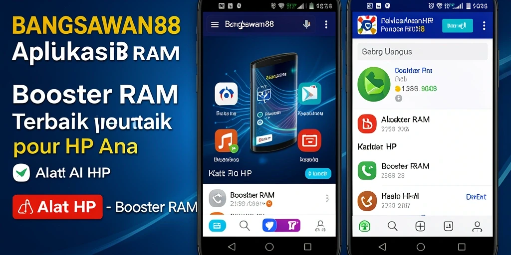 Antarmuka BANGSAWAN88 yang sederhana dan fungsional untuk Booster RAM.