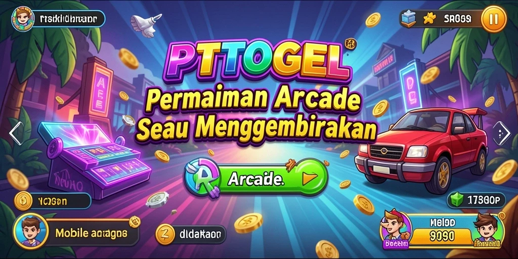 Antarmuka menawan dan gameplay menarik PTTOGEL dalam permainan Arcade.