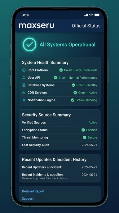 Kanal Resmi Maxseru untuk Pengguna Android